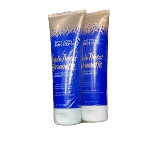 Not Your Mother's Triple Threat Brunette Blue Shampoo & Conditioner Set 8 oz NEW